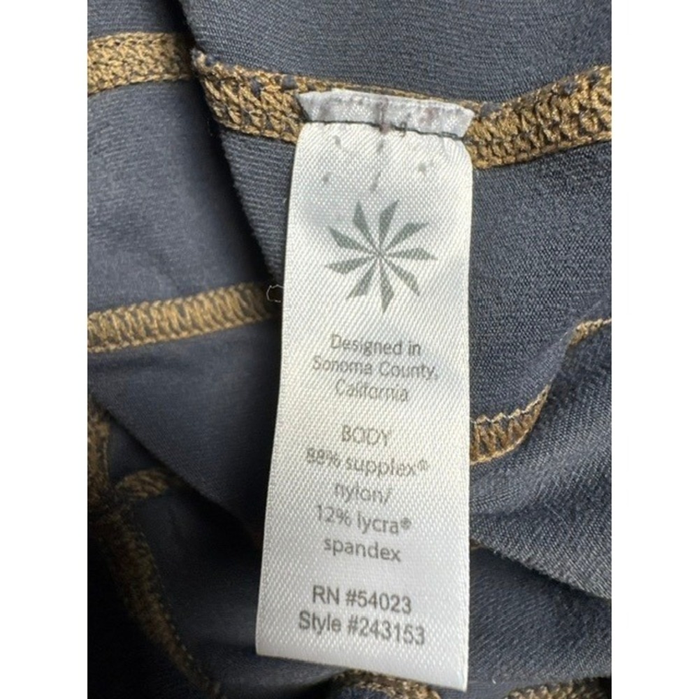 Athleta Joggers Women's Medium Gray Drawstring Flatlock Stitching Activewear - Picture 6 of 9